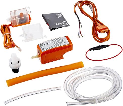 RectorSeal Aspen Pumps 83909 Mini Orange Universal Pump, Self- Priming and Sound Dampening, Easy Installation for Mini-Split Applications, HVAC, 100-250V in Saudi Arabia