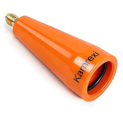 TFXNPB Nitrogen Purge Tool-HVAC Nitrogen Purge Regulator Adapter for Purging and Brazing Refrigeration Tube, Nitrogen Purge Boot Regulator with Multi-Size O-Ring Seal(Orange) in Kuwait