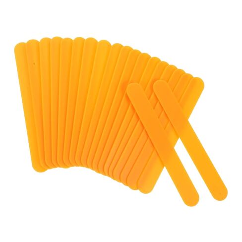 PartyKindom 20pcs Plastic Tongue Depressors for Boys and Girls Oral Hygiene Tools Tongue Scraper Stabilizing Device Comfortable Handle Multi-functional Design in Saudi Arabia