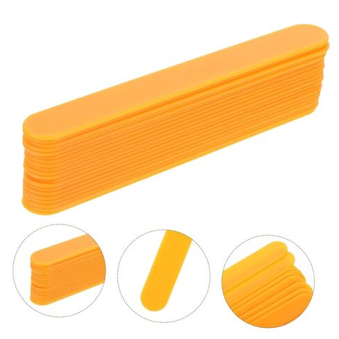 PartyKindom 20pcs Plastic Tongue Depressors for Boys and Girls Oral Hygiene Tools Tongue Scraper Stabilizing Device Comfortable Handle Multi-functional Design in Saudi Arabia
