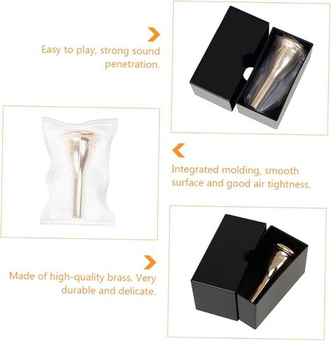 BESTonZON Mike Finn Tuba Mouthpiece Brass Tuba Part Cnc Plated Gold Mouth Accessory Replacement in Saudi Arabia