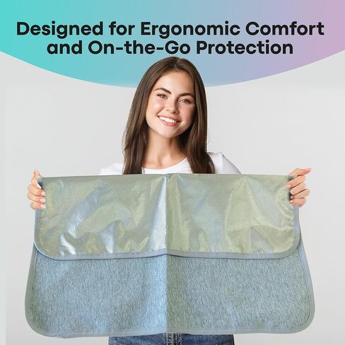 TOMUM EMF Radiation Shielding Protection Blanket - Faraday Blanket for EMF Radiation Protection and Blocking - RF Blocker Shield Anti-Radiation Cotton Blankets for Pregnancy Laptop Phone Signal in Kuwait