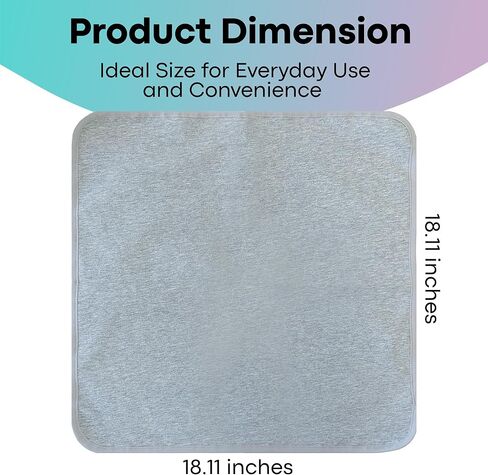 TOMUM EMF Radiation Shielding Protection Blanket - Faraday Blanket for EMF Radiation Protection and Blocking - RF Blocker Shield Anti-Radiation Cotton Blankets for Pregnancy Laptop Phone Signal in Kuwait