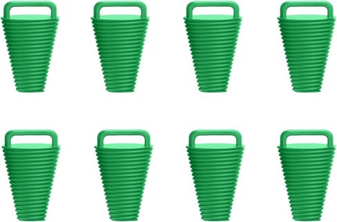 8 Pcs Kayak Scupper Plugs Kit with Silicone Handles 2 Sizes Scupper Plugs Drain Holes Stopper Non-Slip Easy Installation Waterproof & Leak-Proof for Kayaks Canoes Fishing Boats (Green, Small) in Kuwait