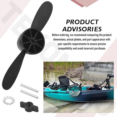 Spare Prop Kit w/Propeller, Nut, Washer and Shear Pins Compatible with Old-Town Sportsman/Topwater/Predator PDL, Also for Ocean Kayak Malibu PDL Kayaks in Kuwait