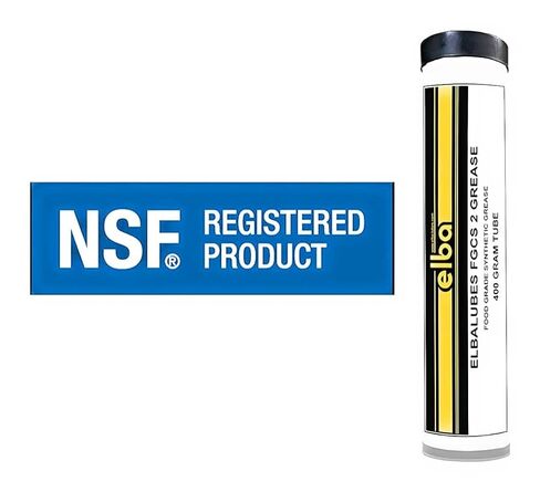 Food Grade Grease | Synthetic | Calcium SULFONATE Complex Base | NSF Registered AS H-1| Halal and Kosher Approved. Compare to: LUBRIPLATE. Petro-Canada. CASSIDA (14 OZ Tube) Made in USA in Kuwait