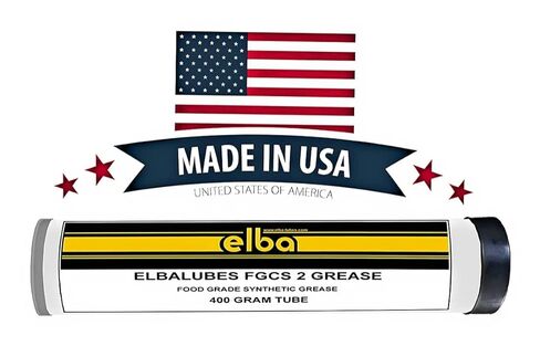 Food Grade Grease | Synthetic | Calcium SULFONATE Complex Base | NSF Registered AS H-1| Halal and Kosher Approved. Compare to: LUBRIPLATE. Petro-Canada. CASSIDA (14 OZ Tube) Made in USA in Kuwait