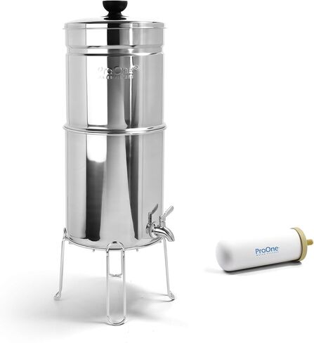 Proone Big+ Gravity Water Filter System - موزع مرشح المياه المصقول 3 جالون 3 جالون in Saudi Arabia