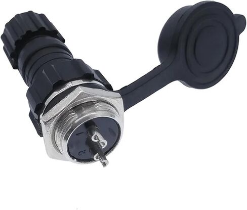 10 GX16 connectors M16 docking back nut male and female plug socket 2pin3pin4pin5pin6pin7pin8pin9pin10pin(Back nut 8P 10PCS) in Kuwait