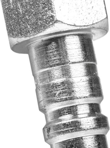 قابس طراز G للضاغط 1858 - لاستبدال أجزاء أنظمة الأنابيب الهوائية من ميلتون - قابس فولاذي سريع التحرير - 1/2 بوصة أنثى NPT 1/2 بوصة هيكل 99 SCFM 300 PSI الطول: 2.39 بوصة فضي in Kuwait