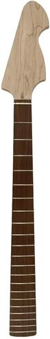 Unfinished Electric Bass Neck-Maple Wood with Rosewood Fretboard 21 Fret 30 Inch for Buliding or Replacement in Kuwait