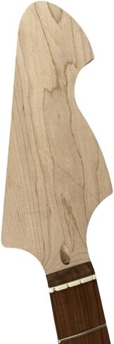 Unfinished Electric Bass Neck-Maple Wood with Rosewood Fretboard 21 Fret 30 Inch for Buliding or Replacement in Kuwait