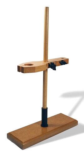 EISCO Funnel and Burette Combined Stand, Polished Wood in Saudi Arabia