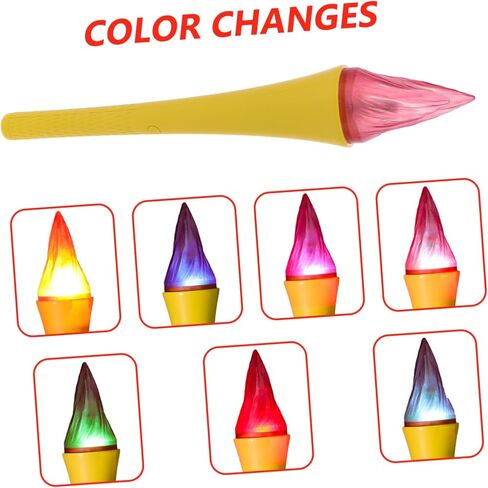 Cabilock Led Flashing Torch Toys Glow Party Supplies for Torch Halloween Decorations Light up Toy for Boys and Girls in Kuwait