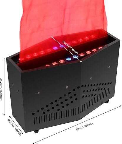 ضوء لهب النار المزيف، مصباح لهب صناعي مقلد بطول 4.92 قدم مع 24 مصباح LED للهالوين، عيد الميلاد، المراقص، قاعات الرقص، KTV، الحانات، المراحل، النوادي، الحفلات، العطلات، إلخ in Kuwait