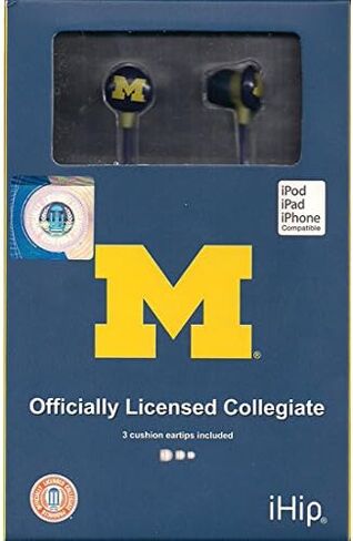 سماعات أذن iHip NCAA Michigan Wolverines in Kuwait