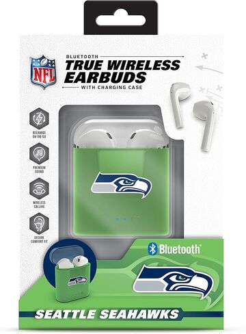 NFL Seattle Seahawks True Wireless Earbuds YANKED, Team Color in Saudi Arabia