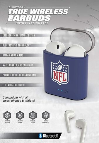 NFL Seattle Seahawks True Wireless Earbuds YANKED, Team Color in Saudi Arabia