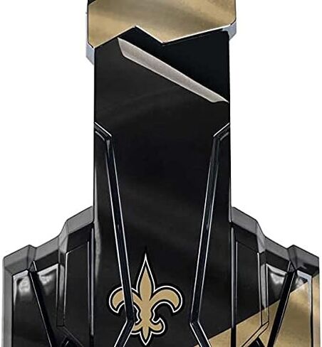 غلاف Skinit متوافق مع سماعة الألعاب BENGOO G9000 - تصميم NFL New Orleans Saints المرخص رسميًا in Saudi Arabia