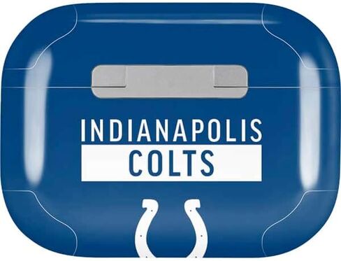 Skinit Decal Audio Skin Compatible with AirPods Pro 2nd Gen - Officially Licensed NFL Indianapolis Colts Blue Performance Series Design in Saudi Arabia