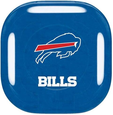 ملصق صوتي من Skinit متوافق مع Samsung Galaxy Buds Pro - تصميم مرخص رسميًا من NFL Buffalo Bills in Saudi Arabia