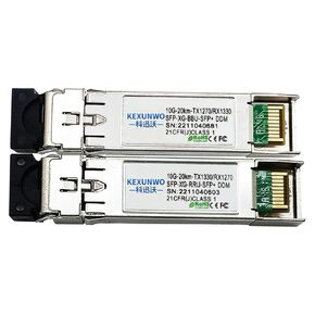 10G Single-Mode Single-Fiber Optical Module Tx1270/Rx1330nm is Compatible with H3C and Other Switch Equipment in Kuwait