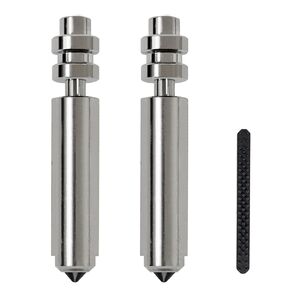 قطعتان من فوهات Kobra X 0.4 مم Hotend مجموعات الطارد المجمعة للطابعة ثلاثية الأبعاد - لاستبدال Anycubic Kobra X جميع الأطراف المعدنية الساخنة/رأس الطباعة مع فوهة مدمجة، قطعة واحدة من فرشاة الفوهة وأطراف فولاذية صلبة in Kuwait