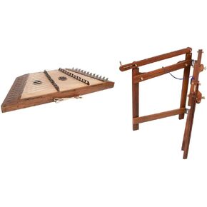 Roosebeck Hammered Dulcimer Package: Pro Quality 12/11 Course Sheesham Hammered Dulcimer W/Hammers + Stand in Kuwait