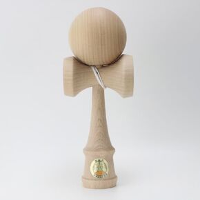 Ozora Kendama من Yamagata Koubou - صنع في اليابان - مادة خشب الزان القوي وشجرة الكرز - للمبتدئين والمحترفين - لون الخشب الطبيعي in Kuwait