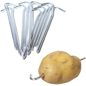 Premium Aluminum Potato Nails for Baking - Pack of 10, Perfect for Even Heat Distribution and Faster Cooking in Kuwait