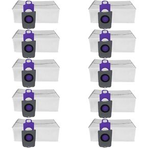 Dust Bags Replacement for Narwal Freo X10 Pro Robot Vacuum Cleaner Include: 10 Pack Vacuum Bags in Kuwait