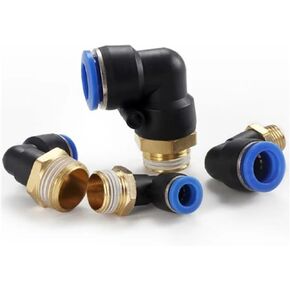 Pipe Fittings 4mm 6mm 8mm 10mm 12mm Hose Tube PC 1/4" 1/8" 3/8" 1/2" Pneumatic Connector 1Pcs(10-03) in Kuwait