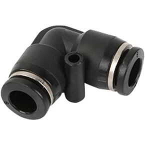 Pneumatic Fittings Compressor Pipe Tube Hose Connector 4mm 6mm 8mm 10mm 12mm PV 1Pcs(PV(Black),10mm) in Kuwait