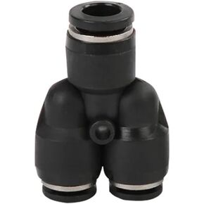 Pneumatic Fittings Compressor Pipe Tube Hose Connector 4mm 6mm 8mm 10mm 12mm PY 1Pcs(PY(White),4mm) in Kuwait