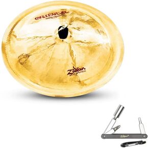 ZILDJIAN A0620 20" ORIENTAL CHINA "TRASH" DRUMSET CYMBAL W/LOW - MID PITCH With ZKEY in Kuwait