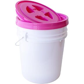 غطاء دلو ملولب سعة 5 جالون من سمارت سيل (وردي، عبوة واحدة) in Kuwait