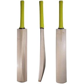 Kashmir Willow Cricket Bat for Leather Ball | Premium Quality| Top Grade Custom Made Thick Edge Light Weight T20 Short Handle| Full Size Bat Cover|Scuff Sheet. in Kuwait