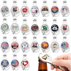 12 Sets Texas Multi Function Bottle Opener Nail Clipper Texas Souvenirs Texas Gifts for Party Supplies Gift God Bless Texas Souvenirs for Traveler Souvenir Men Women in Kuwait