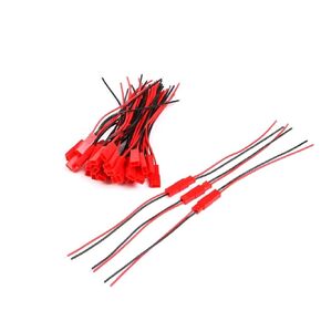 10 أزواج ذكر موصل سالب JST المقابس كابل 2 دبوس (10 أزواج 100 مم) in Kuwait