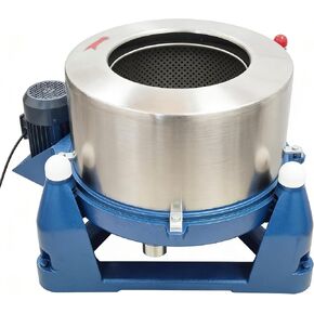 Industrial Centrifuge Dryer Machine 99.2lbs Capacity Solid-Liquid Separator Heavy Duty Stainless Steel Centrifugal Dehydrator for Biomass Oil Extraction/Metal Parts/Textile Drying 220V/3PH in Kuwait