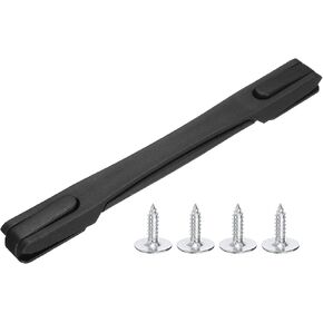 PATIKIL 8.5 Inch Luggage Handle Replacement, Plastic Pull Handle Grip with 4 Screws for Luggage Toolbox Storage Box Case Repair - 5Pcs (Black) in Kuwait
