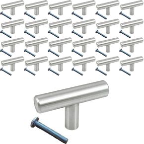 Stainless Steel (25 Pack, L: 2 Inch) Swiss Kelly Hardware Kitchen Cabinet Handles Drawer Pulls in Saudi Arabia