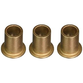 Bunting Bearings EF060812 Flanged Bearings, Powdered Metal, SAE 841, 3/8" Bore x 1/2" OD x 3/4" Length 11/16" Flange OD x 1/16" Flange Thickness (Pack of 3) in Kuwait