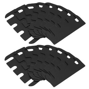 Door Hinge Shims 10 Pack - 4 Inch PVC Hinge Spacers for Quick Alignment, Gap Filling & Draft Stopping - Universal Fit for Interior/Exterior Doors - Easy Install & Energy Efficient in Kuwait