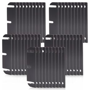 50 Pack Plastic Door Hinge Shims 3.5 Inch, 0.060" Thick, Trimmable Hinge Spacers for Interior Door Alignment, Easy Gap Filler to Fix Air Leaks, Sticking or Misaligned Doors in Kuwait