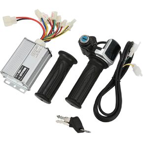 36V 1000W Brushed Speed Controller for Mini Bikes with Locking Throttle Grip and Battery Display Compatible with EVO Electric Tricycle in Kuwait