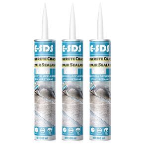 E-SDS مانع التسرب لإصلاح الشقوق الخرسانية ذاتي التسوية رمادي اللون من مادة البولي يوريثين لاصق مانع التسرب مانع التسرب البناء ختم وصلات التمدد الأفقية في الخرسانة 10.5 فلوريدا. أونصة (6 عبوات) in Kuwait