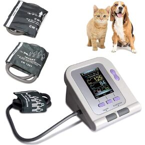جهاز قياس ضغط الدم للحيوانات الأليفة، معدات بيطرية رقمية، 3 أوضاع و3 أصفاد مقياس ضغط الدم الإلكتروني، للعناية بالحيوانات بالكلاب/القطط/الحيوانات الأليفة in Kuwait