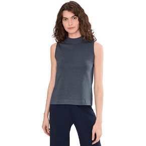 Pact Women's Airplane Mock Neck Shell in Kuwait