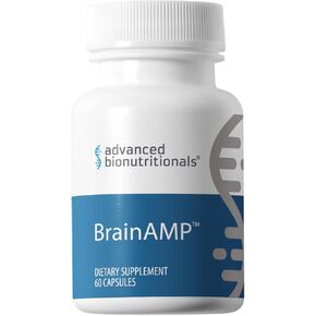 BrainAMP™ Nootropic Energy for Focus, Memory & Clarity | Clean Alertness with Paraxanthine (No Jitters) | Supports Productivity with Alpha-GPC, Tyrosine, CognatIQ, Lutein & Salidroside | 60 Caps in Kuwait